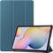 imoshion Tablet Hoes - Geschikt voor Samsung Galaxy Tab S8 / Galaxy Tab S7 - Trifold Bookcase - Donkergroen