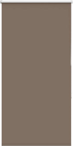 vidaXL - Rolgordijn - verduisterend - koffie - 80x130 - cm - stofbreedte - 75,7 - cm