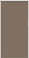 vidaXL - Rolgordijn - verduisterend - koffie - 80x130 - cm - stofbreedte - 75,7 - cm