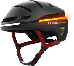 Livall EVO21 - Fietshelm - SOS functie - LED richtingaanwijzers - Zwart