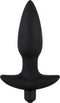 Black Velvets - Anal Kit 4 Delig Inclusief Vibro Kogel - Zwart (4 stuks)