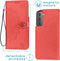 iMoshion Hoesje Geschikt voor Samsung Galaxy S21 Hoesje Met Pasjeshouder - iMoshion Mandala Bookcase - Rood