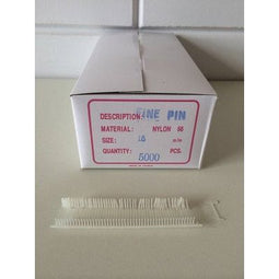 Klika - Nylon textielpins 15mm fijn 5.000 stuks - 14 stuks