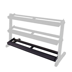 Body-Solid GDR60 - Optionele derde laag - Heavy-duty constructie voor extra dumbbell opslag