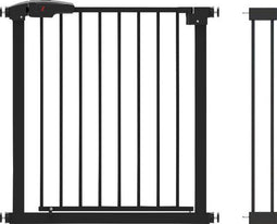 BRASQ Traphekje - Veiligheidshek - Klembevestiging - 75 t/m 93 cm - Zwart
