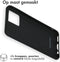 iMoshion Hoesje Geschikt voor Motorola Moto G72 Hoesje Siliconen - iMoshion Color Backcover - Zwart