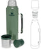 Stanley Classic Legendary Bottle 1L | Hammertone Green | Thermosfles houdt 24 uur warm of koud | Vaatwasserbestendig | Roestvrijstalen Thermoskan | Lekvrij | BPA-Vrij