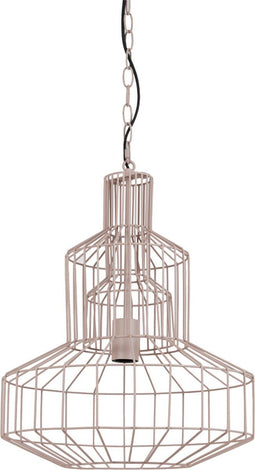 Light & Living Hanglamp Fynn - 40cm - Lichtbruin
