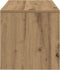vidaXL - Tv-meubel - 80x40x40 - cm - bewerkt - hout - artisanaal - eikenkleur