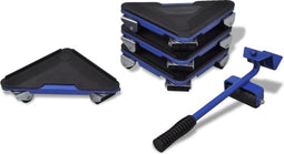 vidaXL - Meubeltransportset - met - heffer - en - wielenset