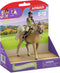 Schleich - HORSE CLUB - Sarah en Mystery - Buitenrit met Arabische Merrie