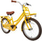 Supersuper Cooper Bamboo - Kinderfiets - Meisjesfiets - 18 inch - Geel