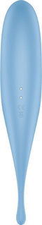 Satisfyer 'Twirling Pro', 20 cm, drukgolf- en oplegvibrator, aan beide zijden te gebruiken, drukgolven en circulerende vibraties