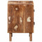 vidaXL - Nachtkastje - 40x32x46 - cm - massief - gerecycled - hout