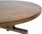 Liviza Salontafel Trape - Mangohout - Rond Bruin - 40 cm , 75 cm , 75 cm