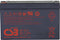 CSB Battery GP 672 Standby USV Loodaccu 6 V 7.2 Ah Loodvlies (AGM) (b x h x d) 151 x 101 x 34 mm Kabelschoen 4.8 mm, Kabelschoen 6.35 mm Onderhoudsvrij,