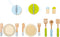 Small Foot - Houten Kookgerij en Servies Set, 15dlg.