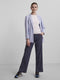 PIECES PCBOSSY LS LOOSE BLAZER - Dames Blazer - Gespreide kraag - Kentucky Blue
