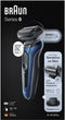 Braun 61-B1200s - Scheerapparaat - Waterdicht Oplaadbaar - Zwart/Blauw