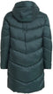 Vila Viadaya - Halflange jas - Afritsbare capuchon - Darkest Spruce Dames Maat 44