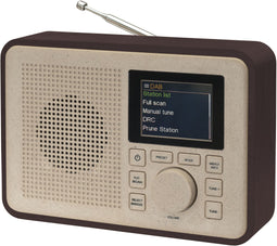 Denver DAB-60DW - DAB+ Radio - Bluetooth - Biologisch afbreekbaar plastic
