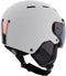 SINNER Typhoon Visor - Skihelm - Vizier met 100% UV-bescherming - Mat Wit - Maat 57