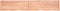 vidaXL - Wandschap - 220x40x(2-6)cm - behandeld - massief - eikenhout - lichtbruin
