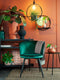 Mica Decorations Pontus - Bijzettafel - Ø40 x H40 cm - Zwart Metaal