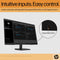 HP V27I G5 - Full HD Monitor 27 Inch - 1920 x 1080 Pixels - 75 Hz - Zwart
