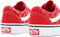 Vans YT Ward - Sneakers - Dubbel gestikte bovenlaag - Checker Dot Red/White