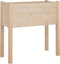 vidaXL - Plantenbak - 70x31x70 - cm - massief - grenenhout
