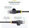 StarTech.com N6PAT150CMPLS - CAT6 Ethernet Kabel - 1,5m Snagless 100W PoE 28AWG UTP LSZH Paars