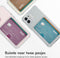 iMoshion Hoesje Geschikt voor iPhone 12 / 12 Pro Hoesje Met Pasjeshouder - iMoshion Softcase Backcover met pashouder 3.0 - Transparant