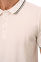 Mario Russo Polo Edward - Polo Shirt Heren - 100% Katoen - Off White