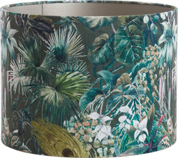 Light & Living - Lampenkap XENIA FLORA - Ø40x45cm - Groen