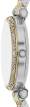 FOSSIL CARLIE - Polshorloge - 28 mm - Groen Zilver Goud