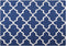 SILVAN - Laagpolig vloerkleed - Blauw - 160 x 230 cm - Wol
