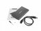 Natec NKZ-0941 - Externe behuizing - 2,5 inch - USB 3.0 - Zwart