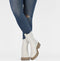 POSH by Poelman LITA - Chelsea boots - Imitatieleer - Crème wit - Maat 40