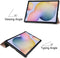 imoshion Galaxy Tab S8 Plus / S7 Plus / S7 FE - Trifold Bookcase - Auto-wake - Roze Goud