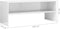 vidaXL - Tv-meubel - 100x40x40 - cm - bewerkt - hout - hoogglans - wit