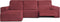 Hoes voor chaise longue met korte armleuning links Eysa ROC Tegel 120 x 120 x 360 cm