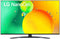 LG NanoCell 43NANO766QA - Ultra HD TV - 4K Resolutie - Zwart