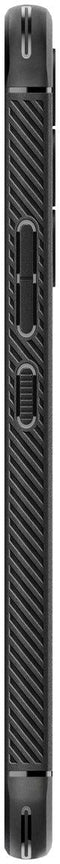 Spigen Rugged Armor - TPU Back Cover - Militaire standaard en Air Cushion technologie - Zwart