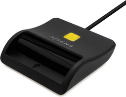 DNI/SIP Card Reader Aisens ASCR-SN03C-BK Black
