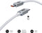 SUBBLIM SUBCAB-C06011 - USB-kabel USB 2.0 2 m USB C - Snel opladen 60 W - Wit