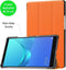 3-Vouw sleepcover hoes - Geschikt voor Huawei MediaPad M5 8.4 inch - oranje