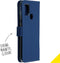Accezz Galaxy A21s - Wallet Softcase Booktype - 3 pashouders - Blauw