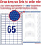 Avery Zweckform 6121 - Universele etiketten 38 x 21.2 mm - Permanent hechtend (1950 stuks)