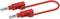 Electro PJP 2217/600V-CD1-200R Meetsnoer Bananenstekker Bananenstekker 2.00 m Rood 1 stuk(s)